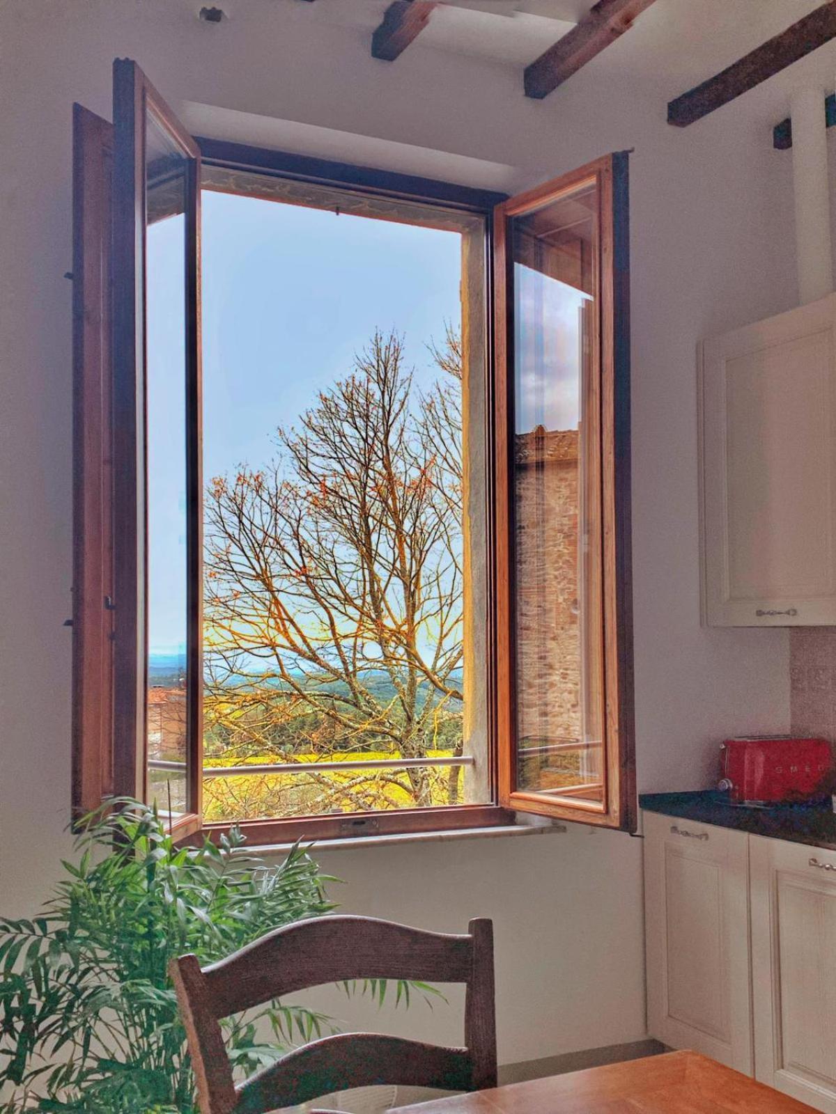 House With A View In Tuscany San Gusme Exterior foto